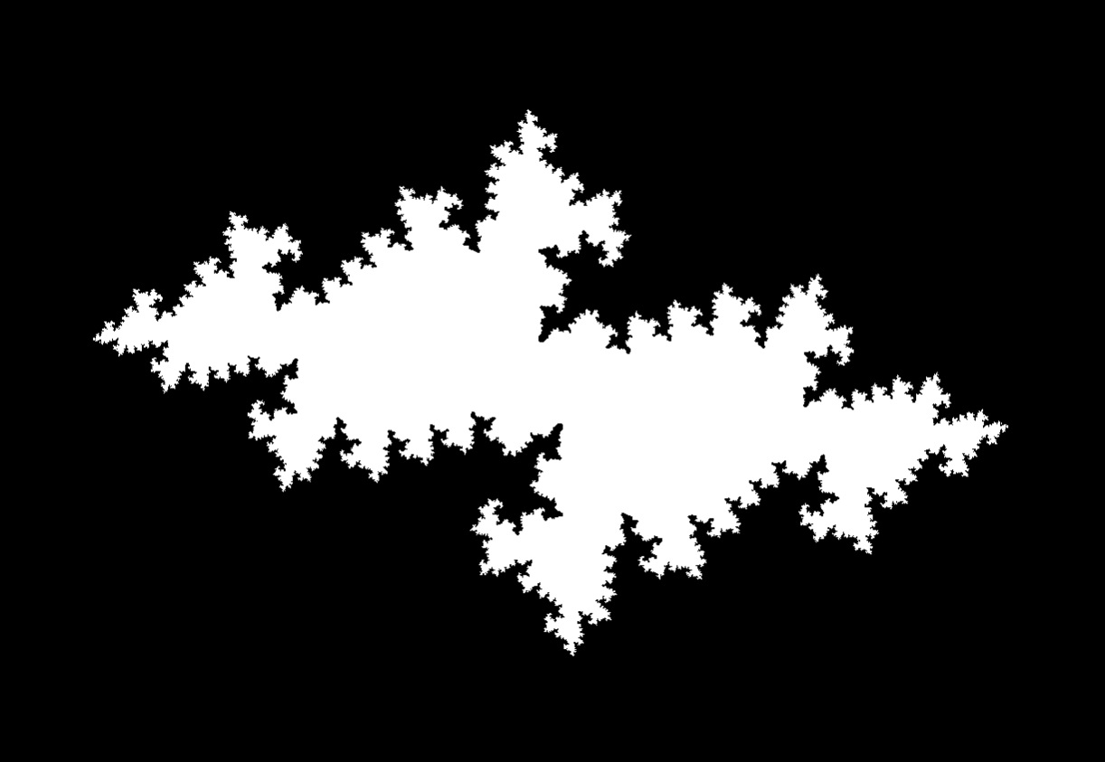 2D Julia set with 32 iterations